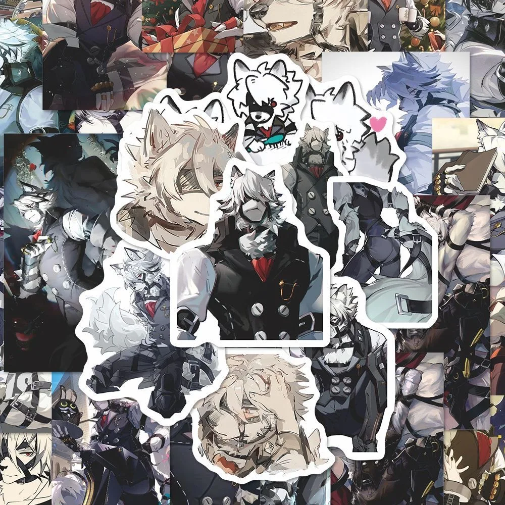 166 قطعة من ملصقات Lykahn، بدون ألعاب، رسوم متحركة شخصية، حافظات هواتف محمولة أنيمي، ملاحظات، ملصقات حساب، DIY