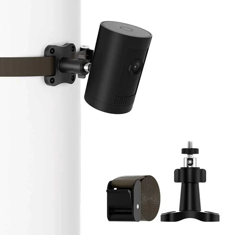 

Металлическое настенное крепление для камер безопасности, регулируемое, для внутреннего и наружного использования, для камер Ring, Arlo и других, инструменты для крепления на столб