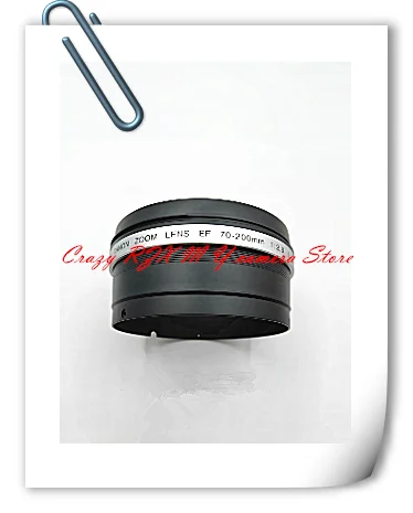Anel de filtro frontal de lente, capô uv, tubo de barril fixo para canon ef 70-200mm f2.8l is ii usm, peça de reparo digital