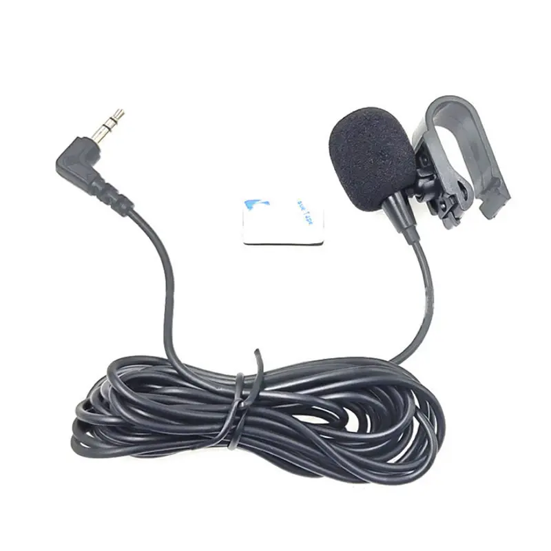 

FEELDO1Pc Car sticky microphone Car bluetooth external microphone GPS navigator lavalier microphone line microphone