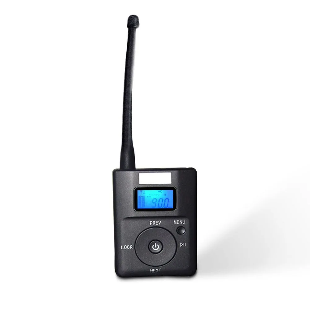 

Portable FM Transmitter with AUX Input Builtin Microphone 500m Range for Music Enjoyment Compact and Easy to Use