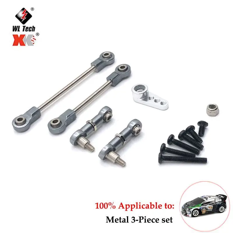 WLtoys 1/28 K989 284161 284010 284131 K969 K929 K939 Rc Auto Teile Metall Upgrade Zugstange Lenkung Tasse Etc Auto Zubehör