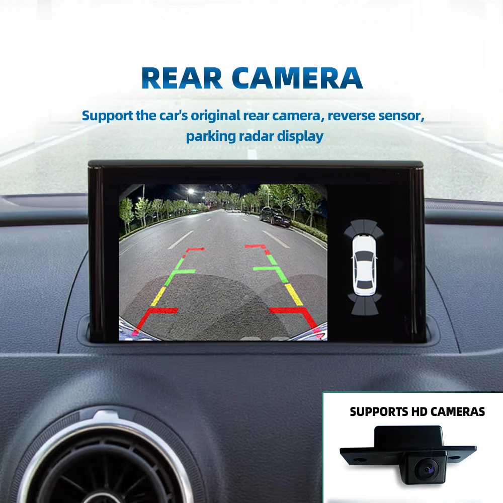 2026 sell Android 13 Car Radio Auto Audio Navigation Multimedia DVD  Player Stereo for Audi A3 8P 8V 2013 - 2018  Wifi Carplay