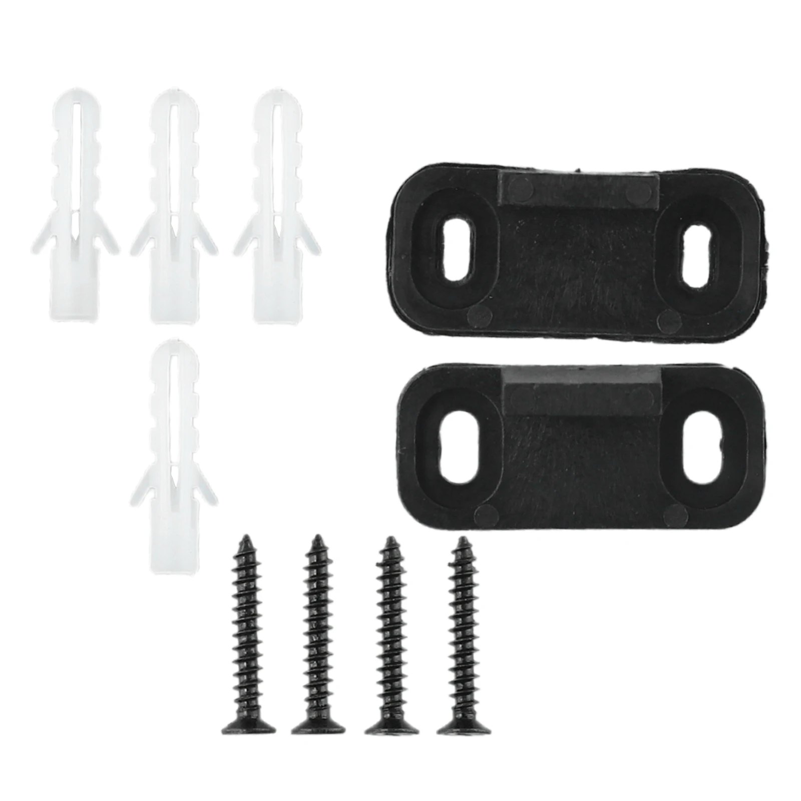 2pcs Barn Door Floor Guide Stay Roller Bottom Of Sliding Door Adjustable Stay Roller Guide Furniture Hardware Bottom Bracket