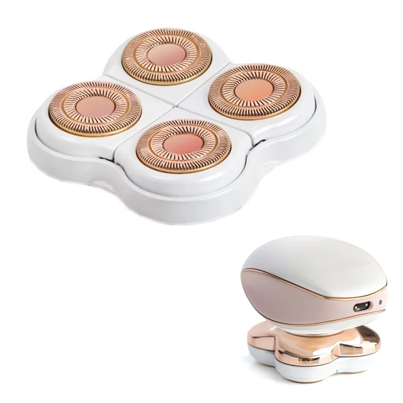 Legs Hair Remover Replacement Head Fit For Finishing Touch Flawless Electric Legs Shaver for Women,Rose Gold