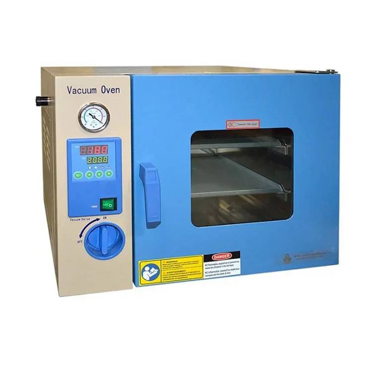 

NRTL Certified 25L 200C Vacuum Oven (12x12x11", 0.9 Cf-ft ) With Digital Temperature Controller (SSP)- TCH-6020-Series