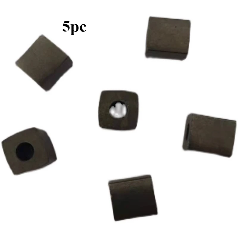 

5PC EDM Conductive Block 12*12*12*ID6 EDM Wire Cutting Machine,Power Feed Contact L14*W14*H14*Hole 8