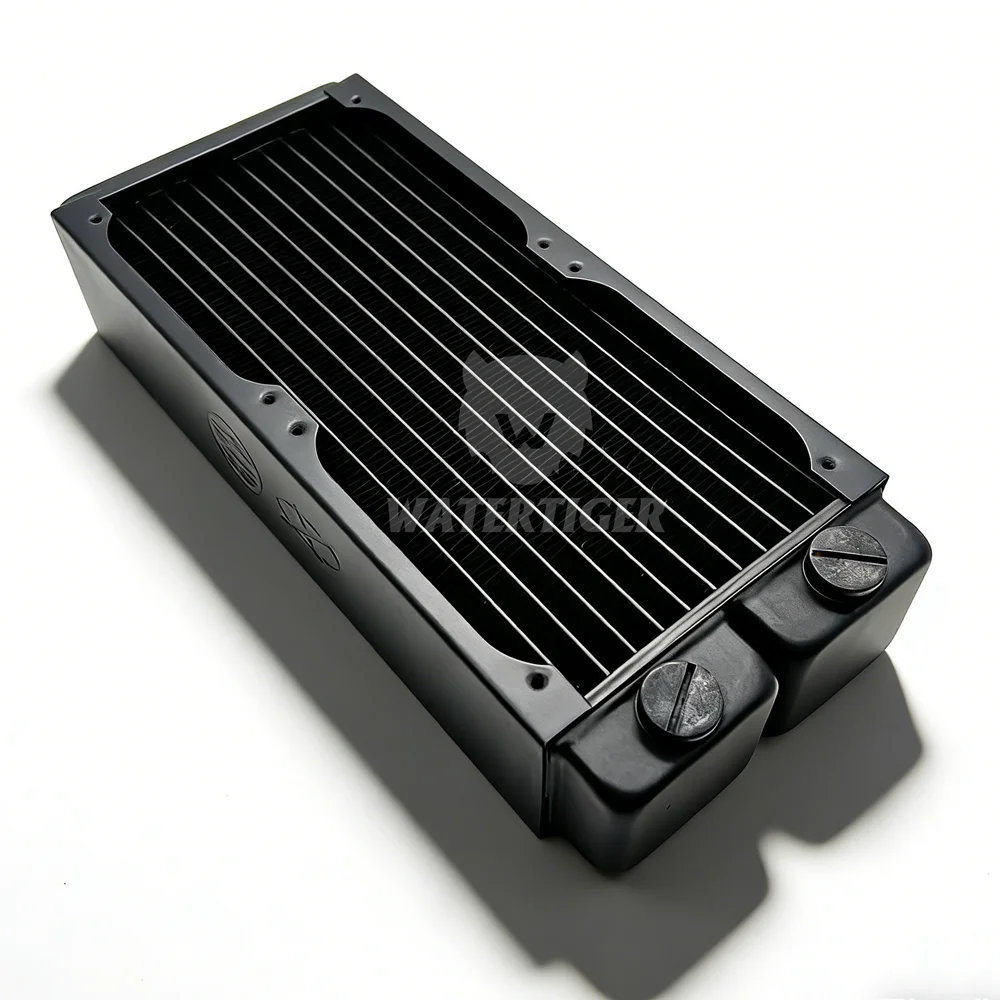 

Радиатор с водяным охлаждением из чистой меди толщиной 60 мм, 240 TK, подходит для установки двух 120-мм вентиляторов, утолщенный тип кулера.