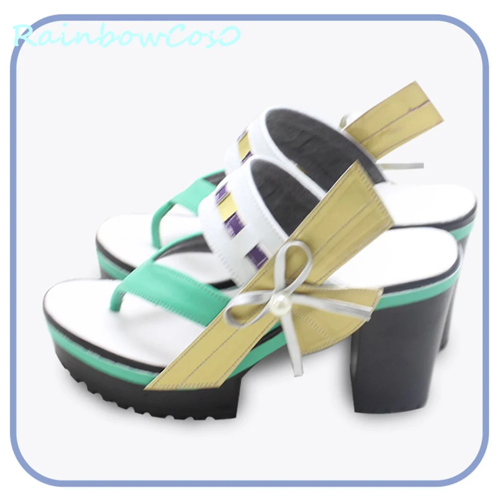 Genshin – chaussures de Cosplay Yae Miko Xiao, bottes de jeu, Anime, carnaval, Halloween, noël, W3061