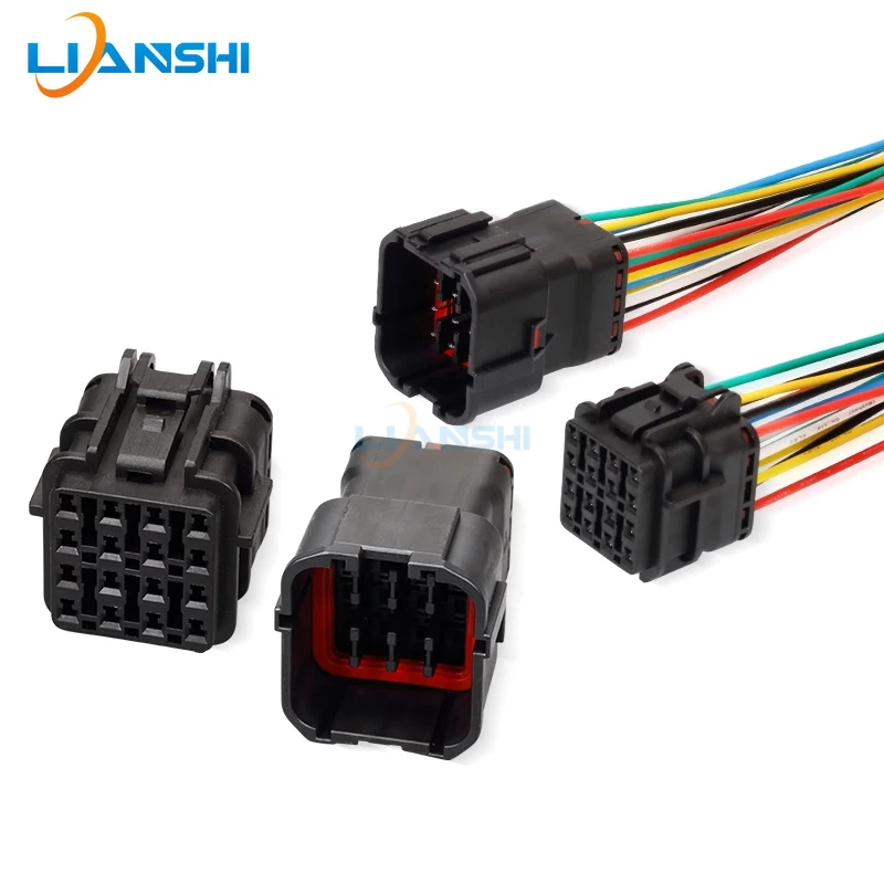 7123-7564-40/7222-7564-40 is suitable for modern automotive radar wiring harness plug 16p male and female waterproof connector