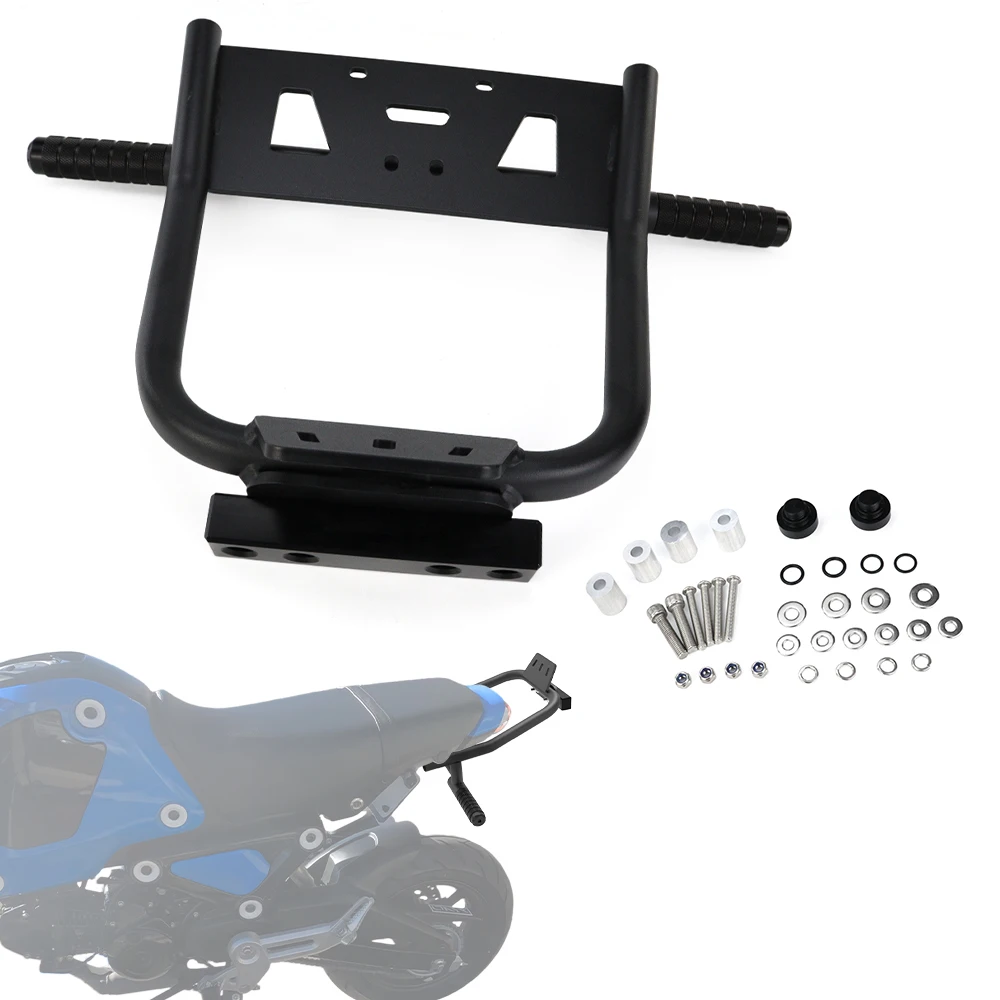 

Задние подножки Stunt и 12 часов для HONDA GROM 125 2022 2023 2024 2025 Мотоциклетная подставка с трюковой субклеткой и скребками