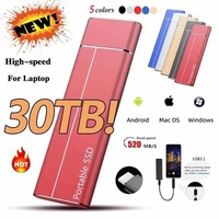 Original Solid State Drive 256TB Portable SSD 2TB High-speed External Hard Drive 4TB Mass Hard Disk for Laptops/PC/Phone/MAC