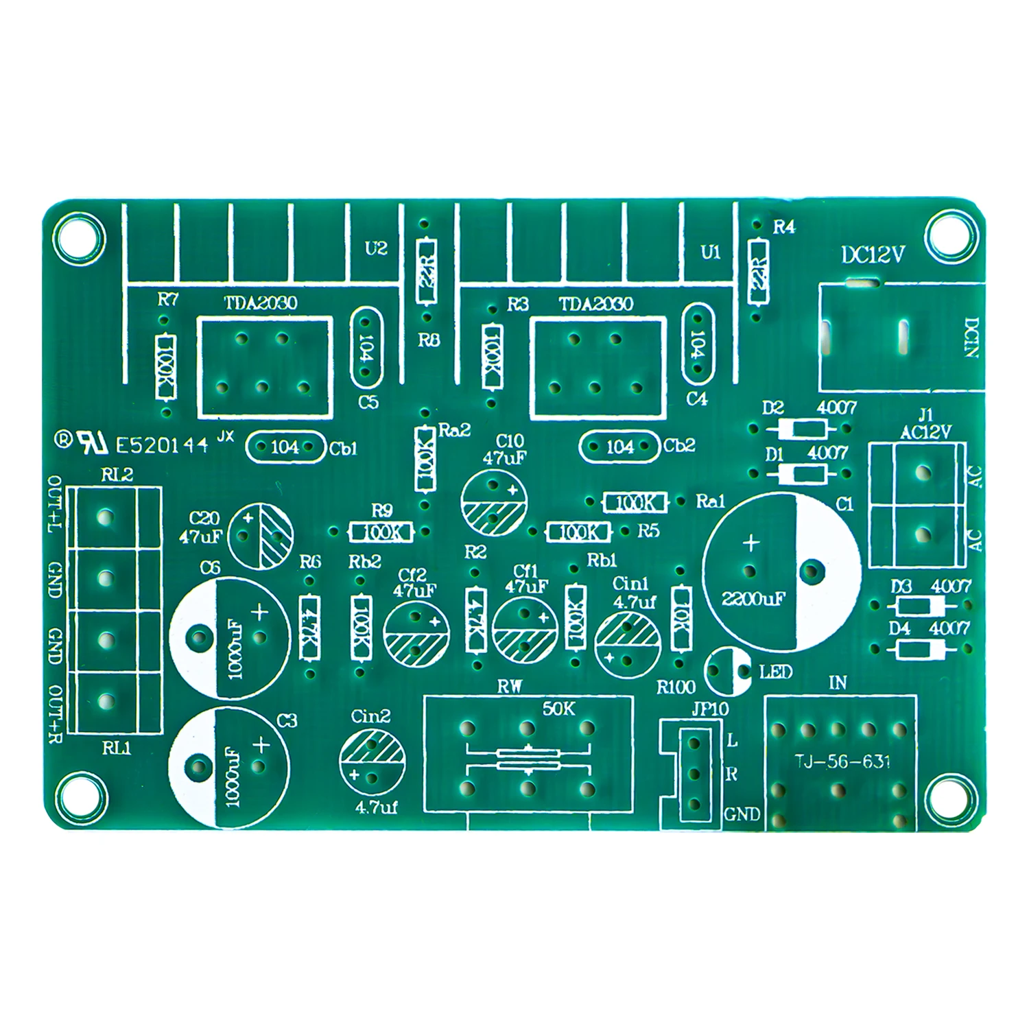 Kit de Placa Amplificadora Est - Diy Audio Electronics Projects avaliação e preço