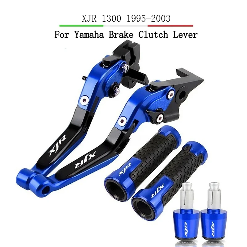 

For Yamaha XJR1300 XJR 1300 1995-2003 2002 2001 2000 Motorcycle Accessories Adjustable Clutch Brake Levers Handlebar Grips Ends