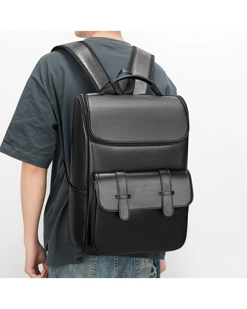 

Business trip commuter travel bag new cross-border fashion Korean version backpack trend plaid outdoor leisure backpack business
