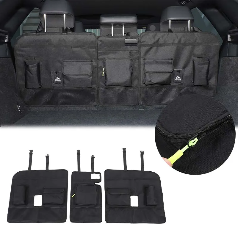 

For Lexus RX 2023+ cloth black car rear seat back hanging bag storage bag car interior modification accessories