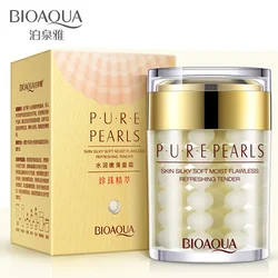 BIOAQUA Whitening Moisturizing Brighten Pearl Cream Anti Wrinkle Anti Aging Day Creams Firming Lift Freckle Removal Skin Care