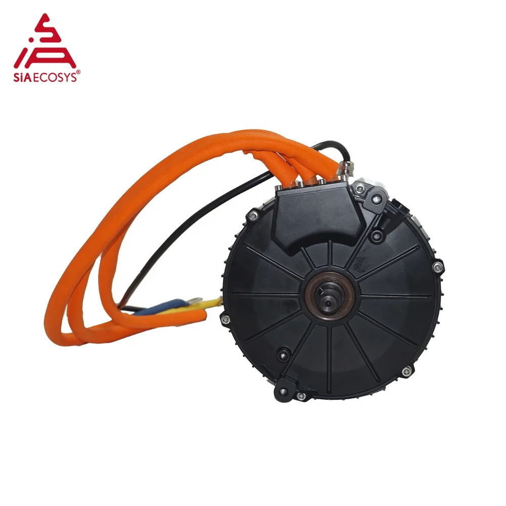 QS Motor QS165 10000W 50H 72V Mid Drive Motor Hall and Encoder PMSM Motor for Electric Motorcycle