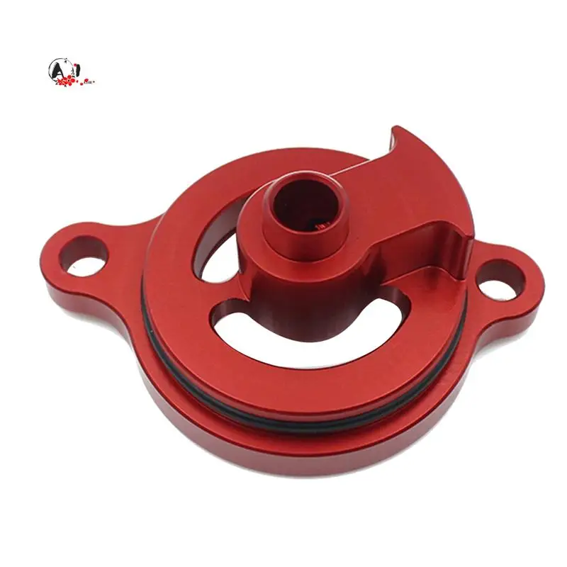 

A10E-Motorcycle Transparent Engine Oil Filter Cover For Honda CRF250R CRF250RX 2019-2023 CRF450X