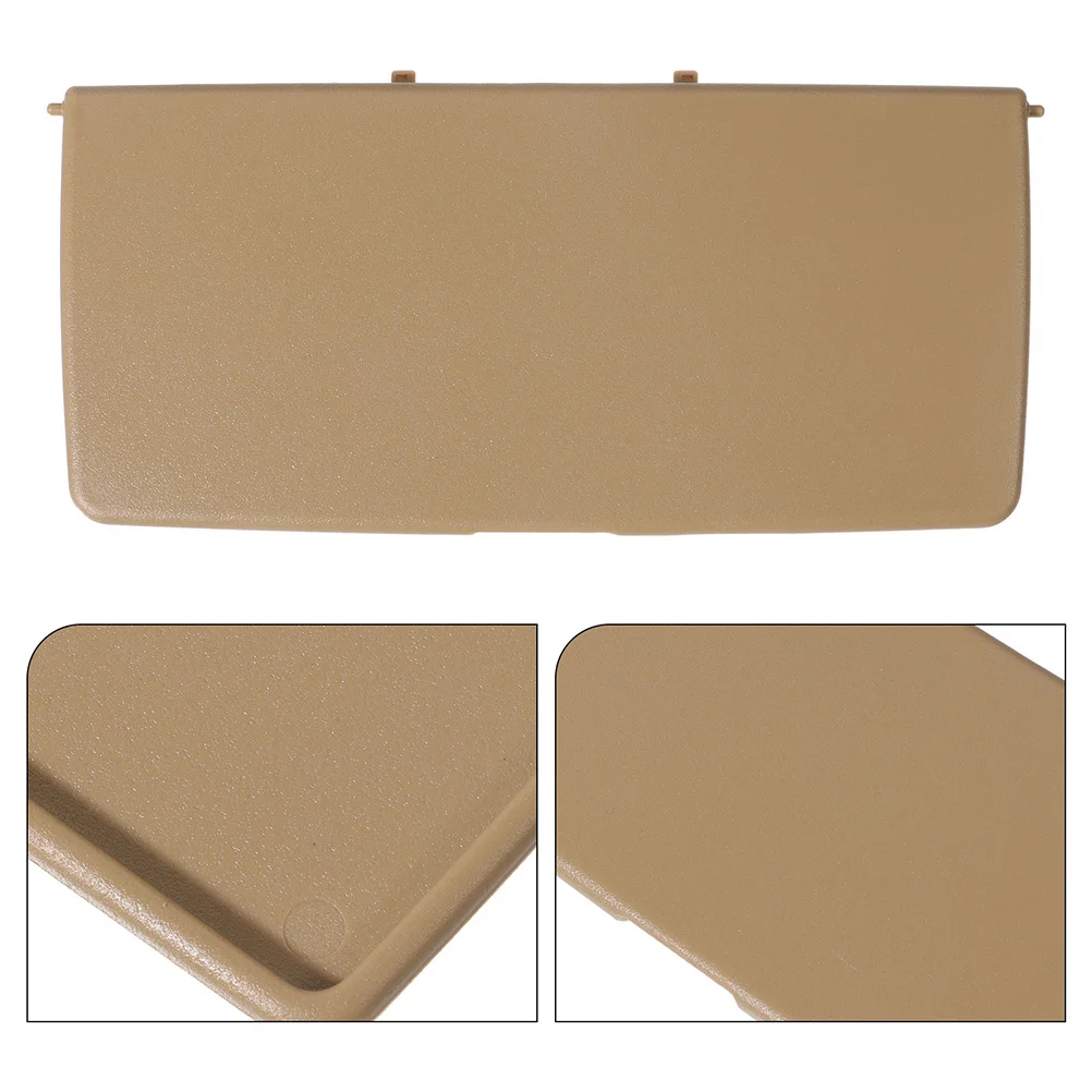 

2Pcs Inside Car Mirror Visor Cover for Sun Visor Vanity Mirror Heavy Duty Construction Easy Installation Fit Most Vehicles