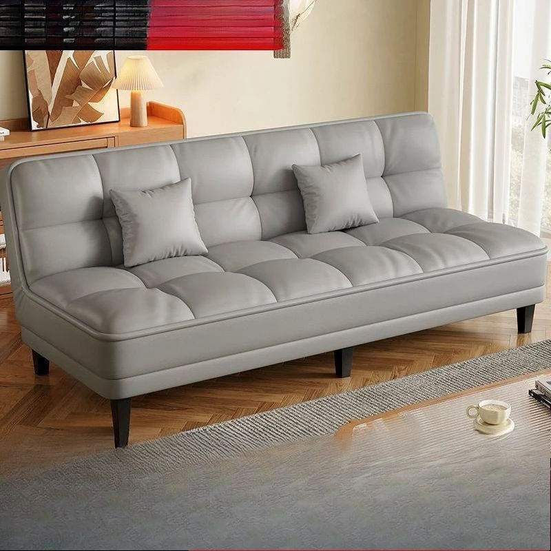 Sofa bed integrated dual-purpose folding bed small apartment multi-functional office living room simple double sofa 4