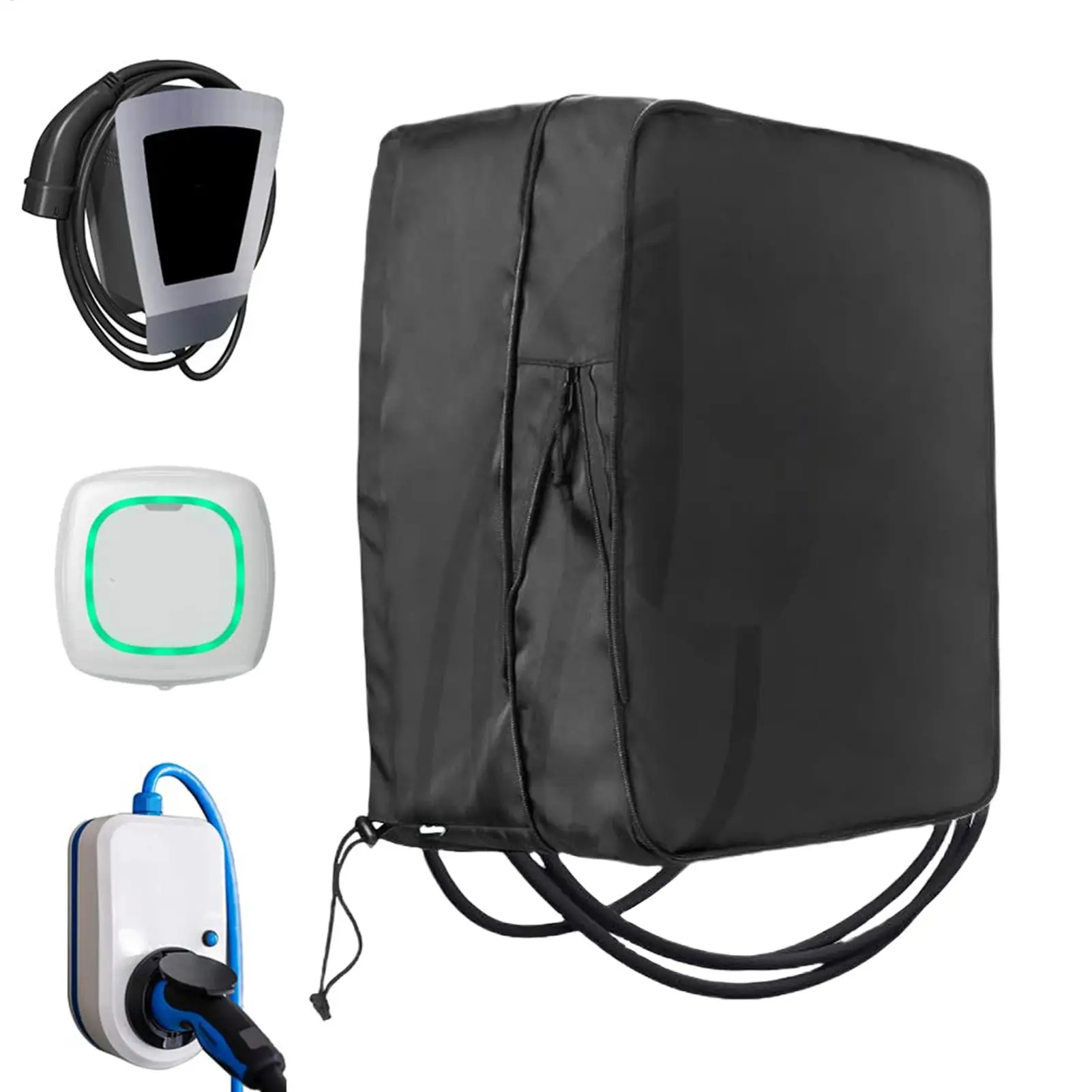 Housse étanche Pour Chargeur De Voiture électrique - Protection Pluie, Soleil - Taille S Et L - Pour Bornes Extérieures