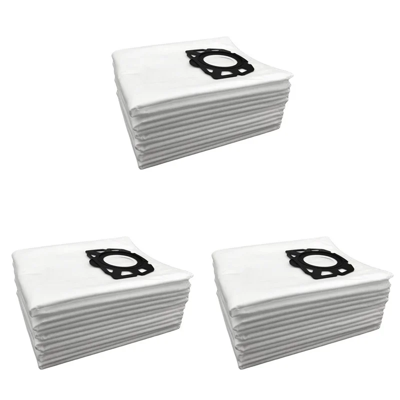 A50Q-18PCS Vacuum Cleaner Dust Bags For Karcher MV4 MV5 MV6 WD4 WD5 WD6 WD4000-WD5999