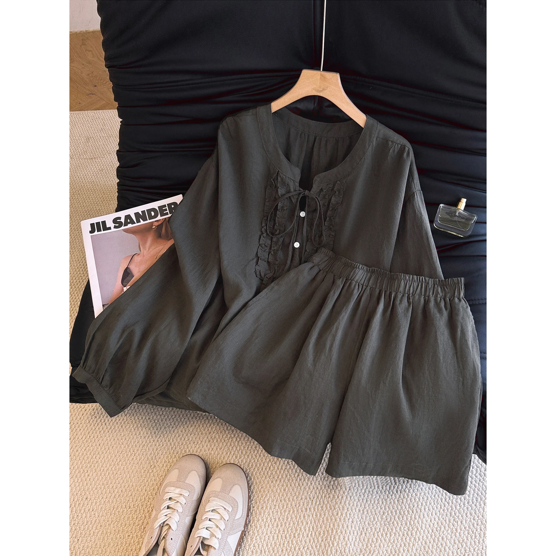 Elastic Lace Trim - Korean Gentle Style round Neck Lace