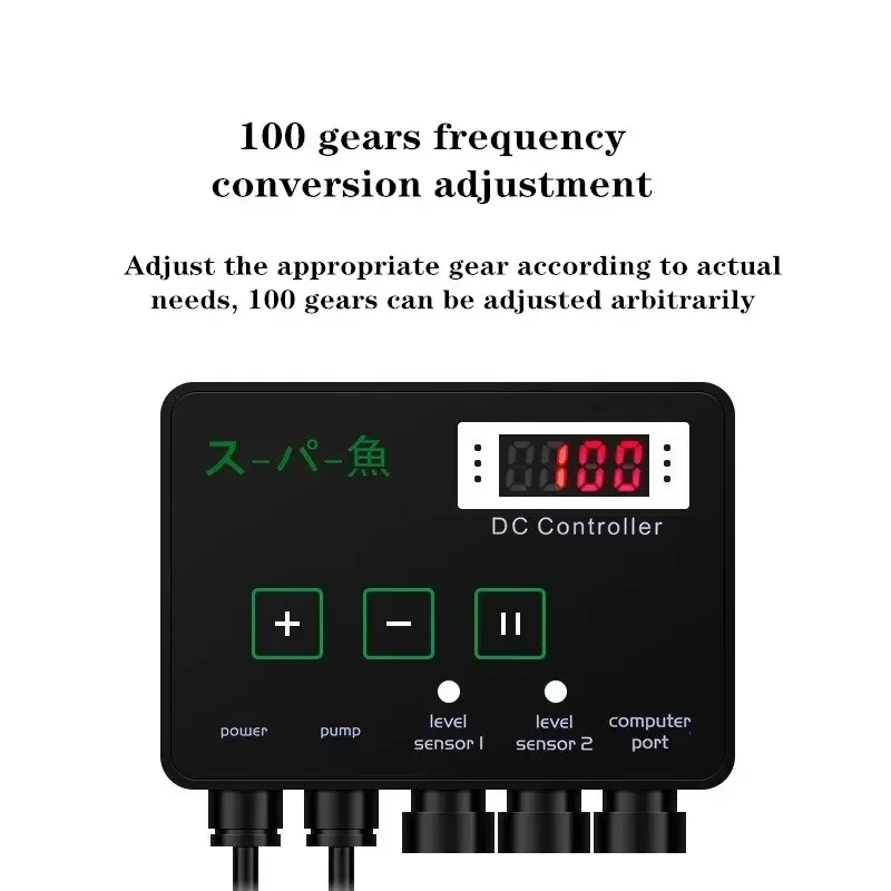 18W/25W Aquarium DC Submersible Water Circulation Frequency Pump Controller Powerful Return Pump Fish Tank Circulation Filter