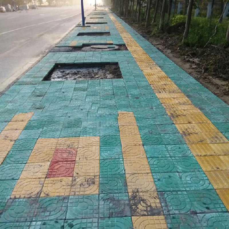 New-Path Maker DIY Paving Mold Brick Concrete Stone Square Mould For Slabs Patio Garden Lawn Pavement Paver Walk Road