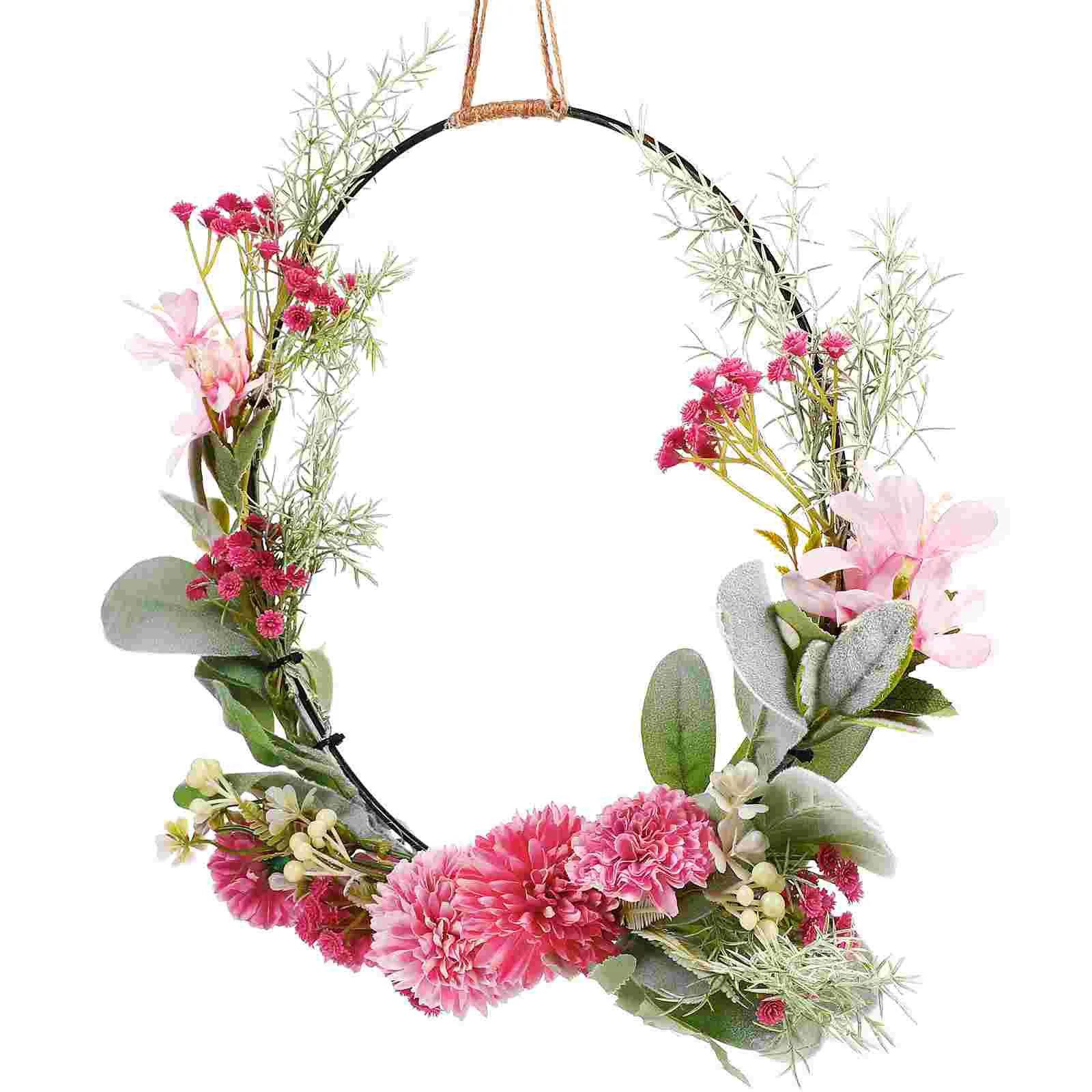 Artificial Garland Wedding Decor Eucalyptus Plants Indoor Outdoor Wreath Decorations Succulent Floral Wall Spring Boho