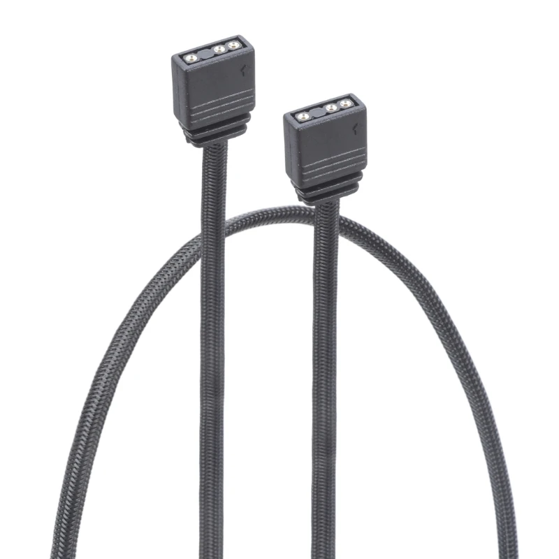 ARGB Extension Cable 3Pin Femele To Female ARGB Distribution Line For Motherboards Case Lights With 3 Pin Connectors