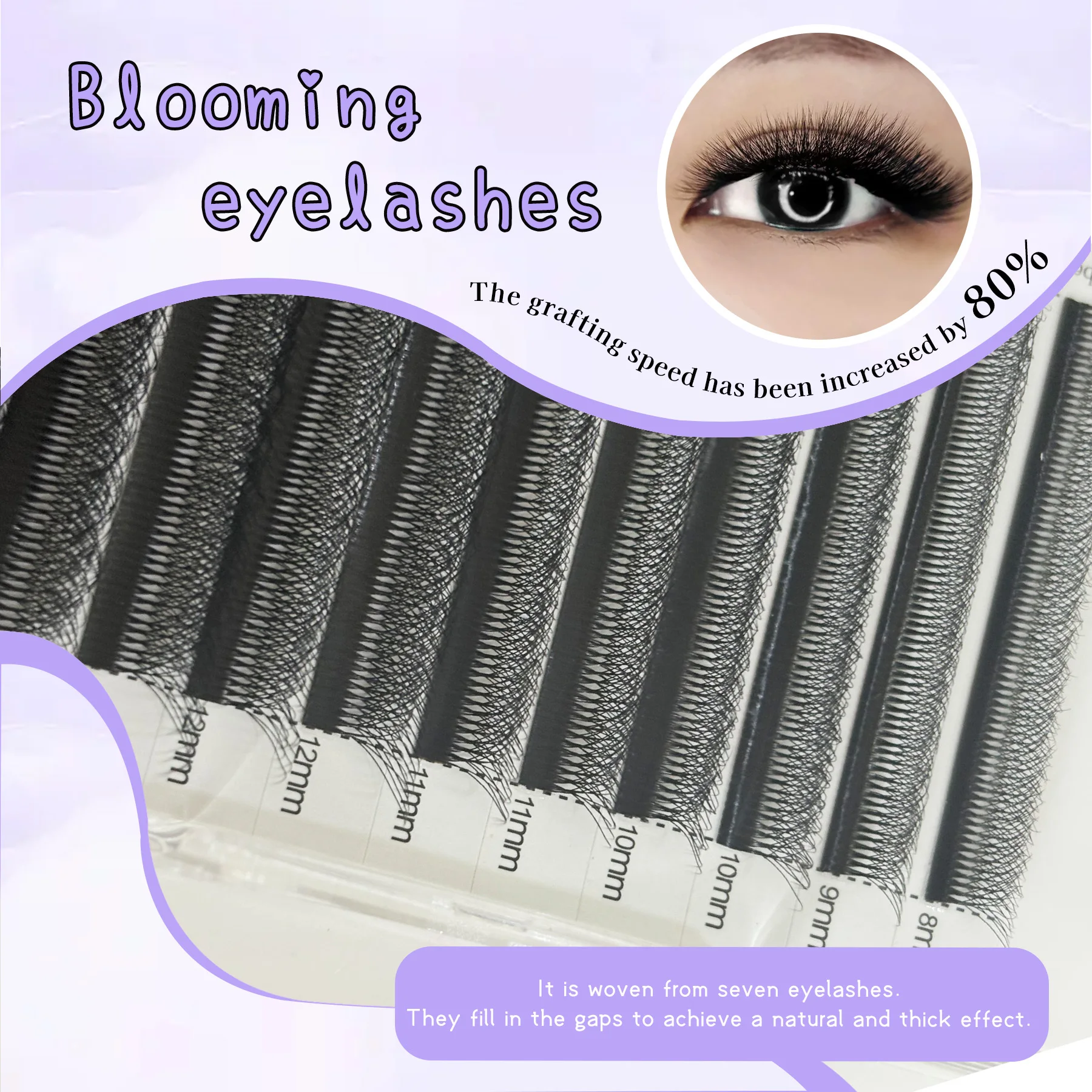 Cílios postiços em formato de  - Eyelash Extension Eyeliner avaliação e preço