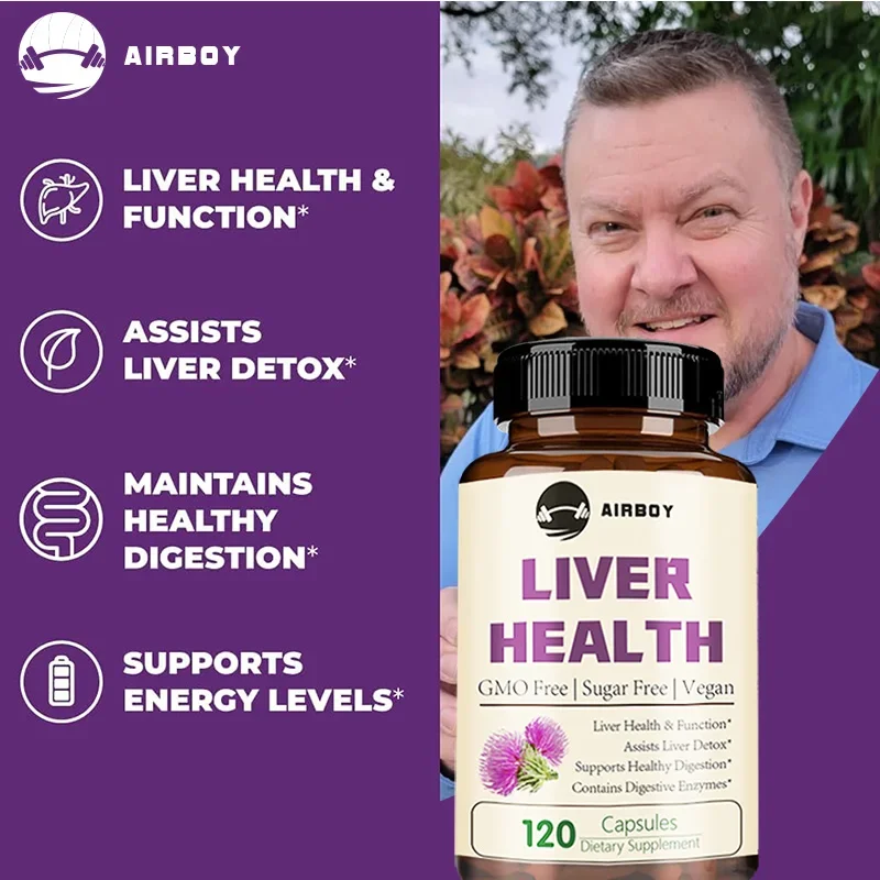 Liver Health - Cardiovascular Health, Antioxidant, Liver Cleansing, Repair and Detoxification