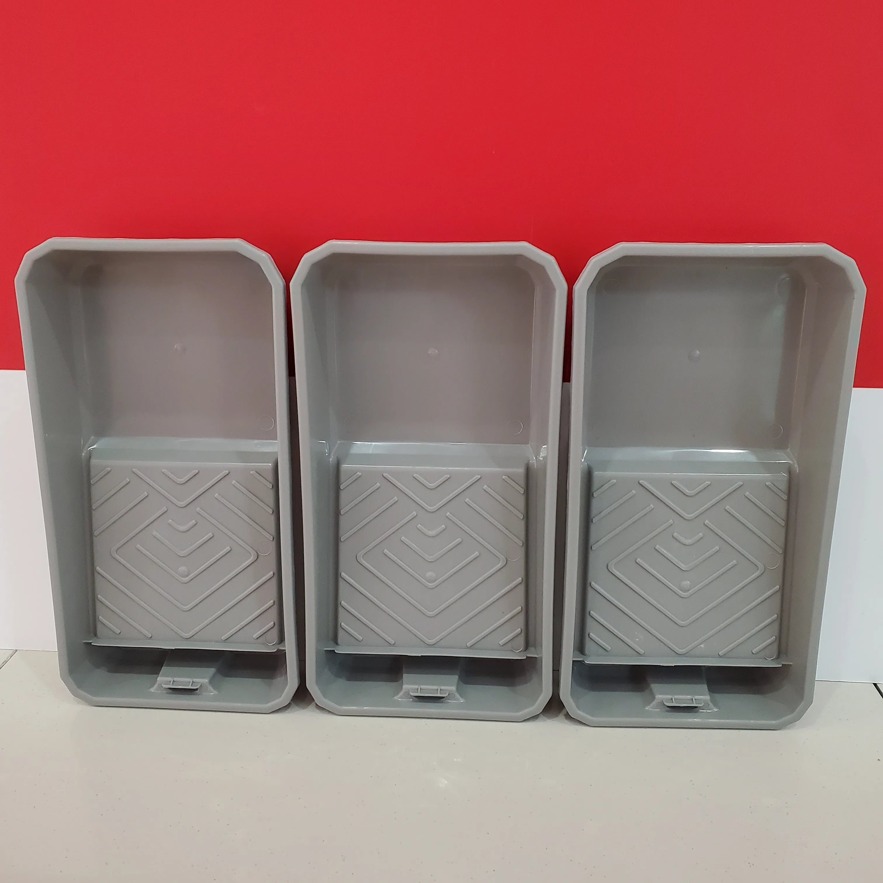 

3 штуки 4-дюймовых пластиковых подносов для краски, легкие и прочные, инструменты для рисования, инструменты для рисования своими руками.