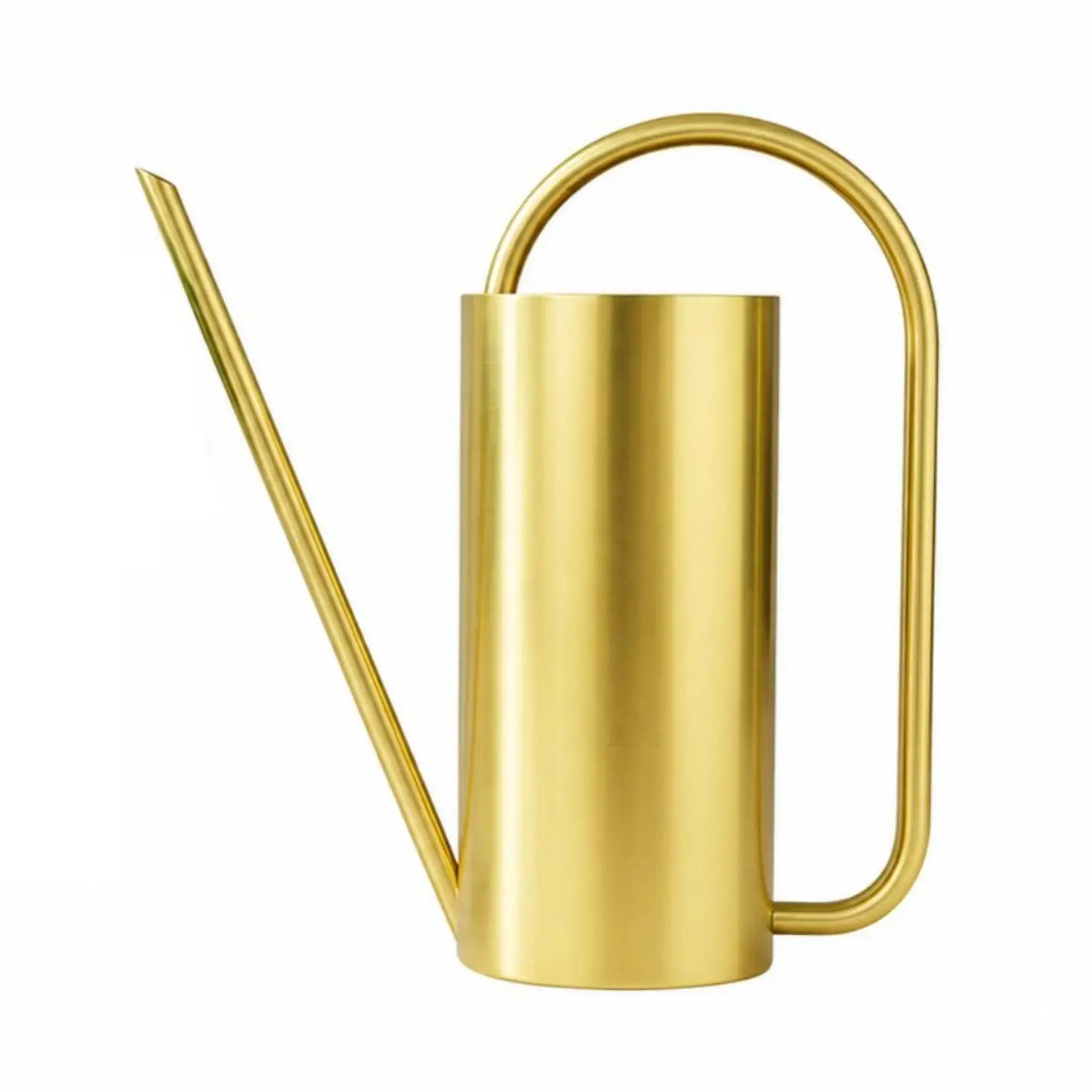 Garden Watering Can Metal Long Spout 1500ml Rust Proof Watering Pot for Potted Plants Balcony Indoor Greenery