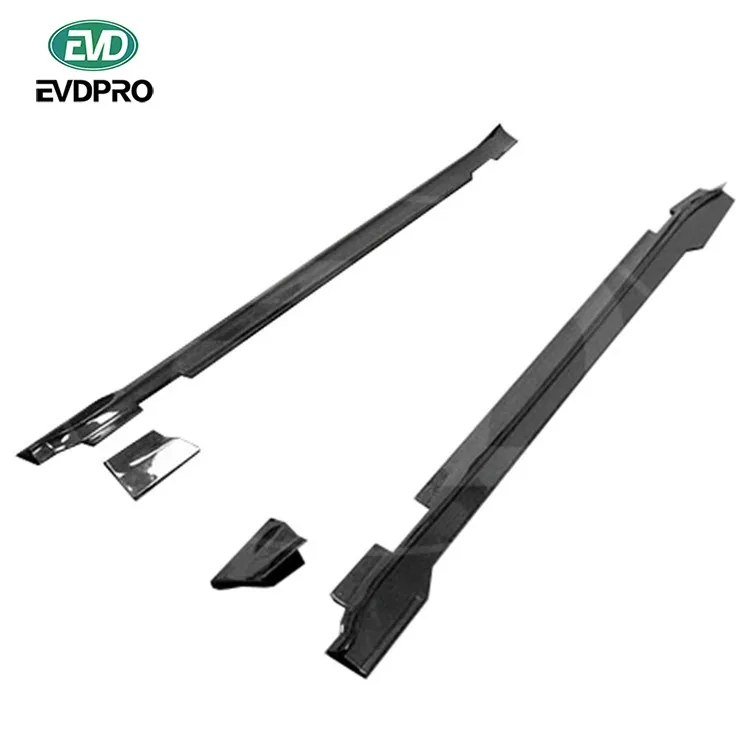 

For Porsche Taycan 2019-2022 Revoz Style Carbon Fiber Side Skirts