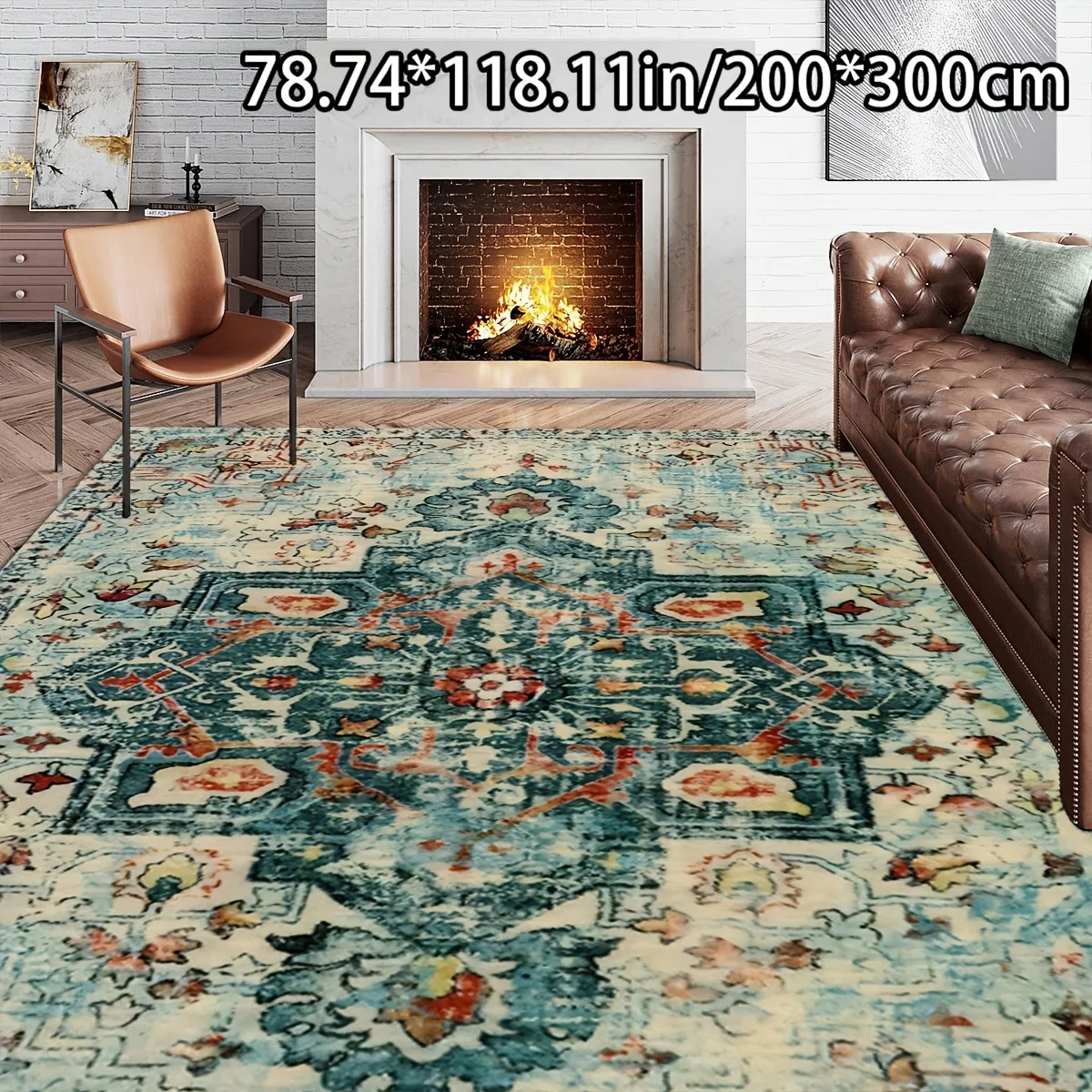 

1 шт., винтажный бархатный коврик с цветочным узором и кристаллами, нескользящая точечная подложка, можно стирать в машине, универсальный декор для жизни