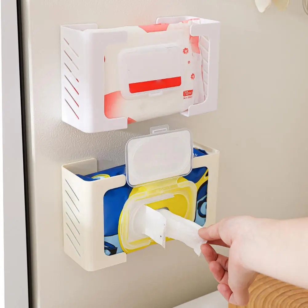 

Separate Magnetic Paper Towel Holder Fridge Kitchen RV Camper 2-Piece Set For Grill Wall Mount Magnetic Tissue Box Holder New