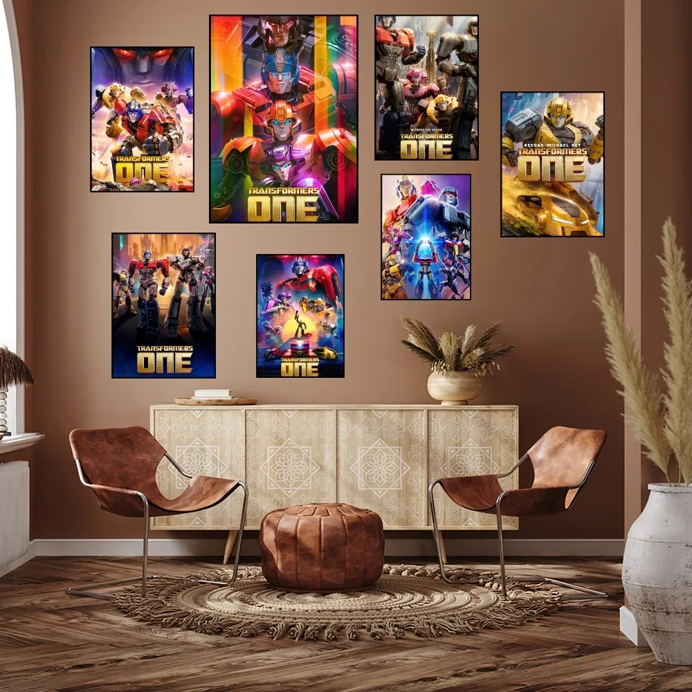 Classic Film T-Transformers One 2024 Poster Prints Wall Painting Bedroom Living Room Decoration Office Home