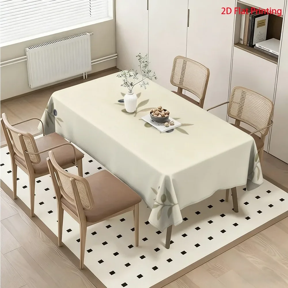 Rectangular tablecloth - Creates a cozy atmosphere for Halloween, Christmas, Thanksgiving, Easterxzj