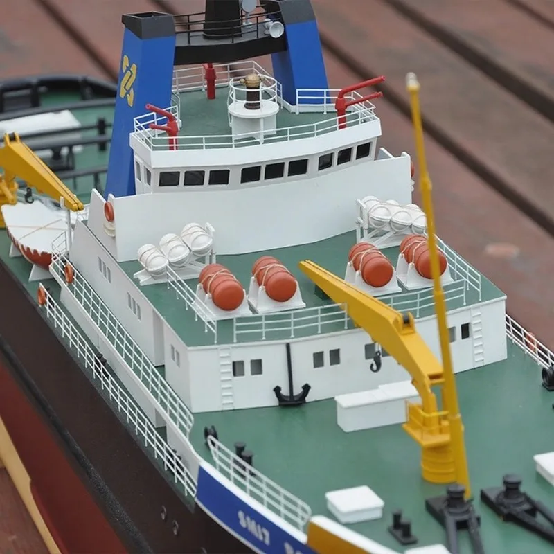 Łódź RC 95cm 1/75 Rotterdam Dwumotorowa Łódź Ratownicza RC Zdalnie Sterowana Model RTR Zabawka dla Dorosłych Prezent