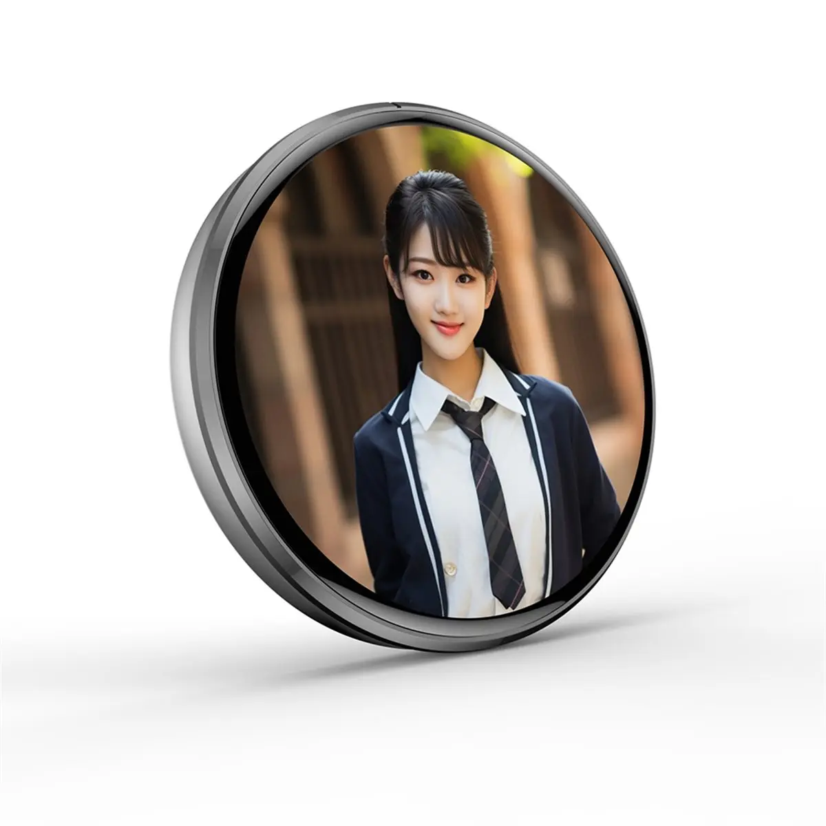 Promotion Smart Electronic Baji Portable Ornaments Trendy Two-Dimensional Badge Screen Brooch Student Star Surrounding DIY