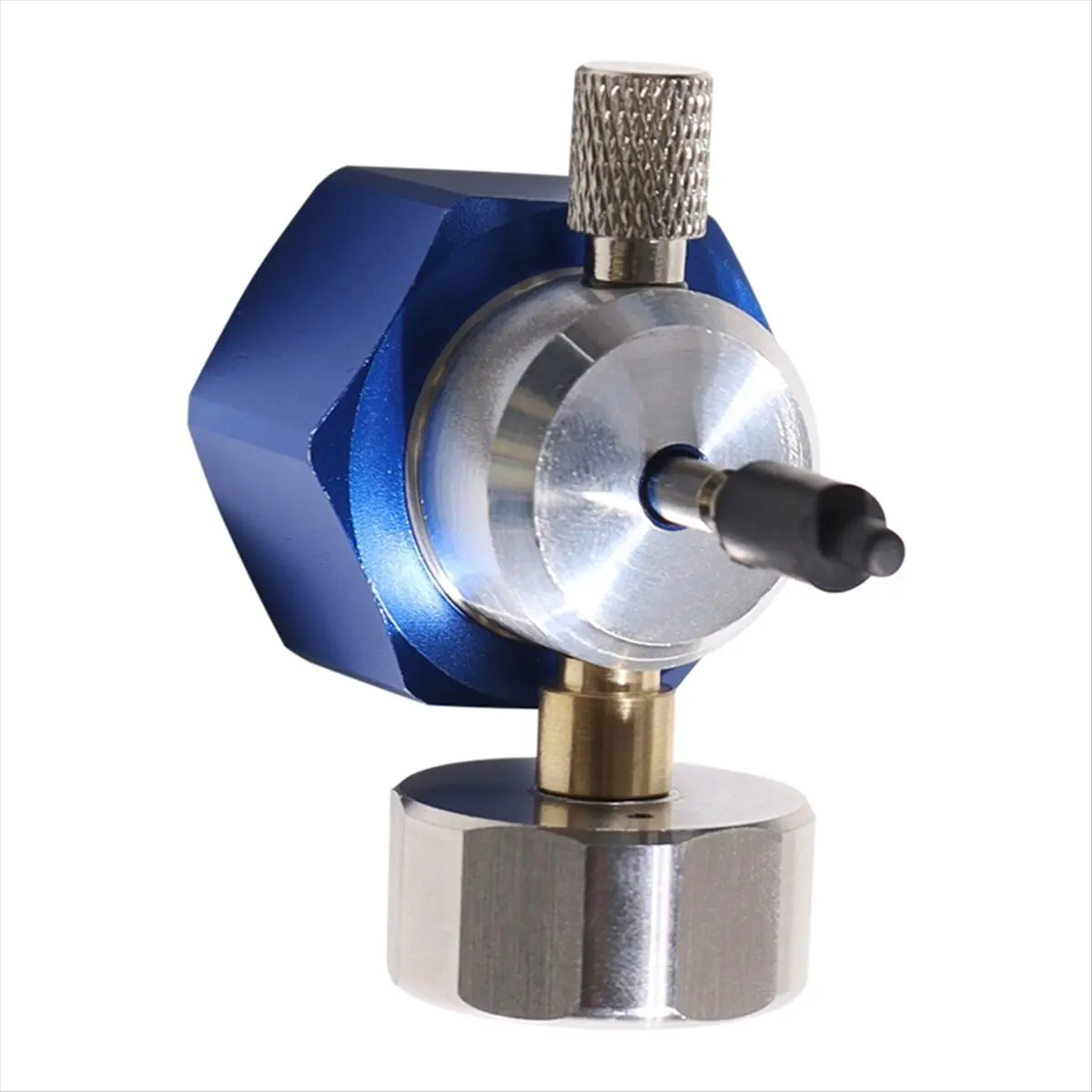A89X  Propane Filling Adapter for Green Gas with Pressure Gauges Thimble Protective Cover with Propane Camping Tank