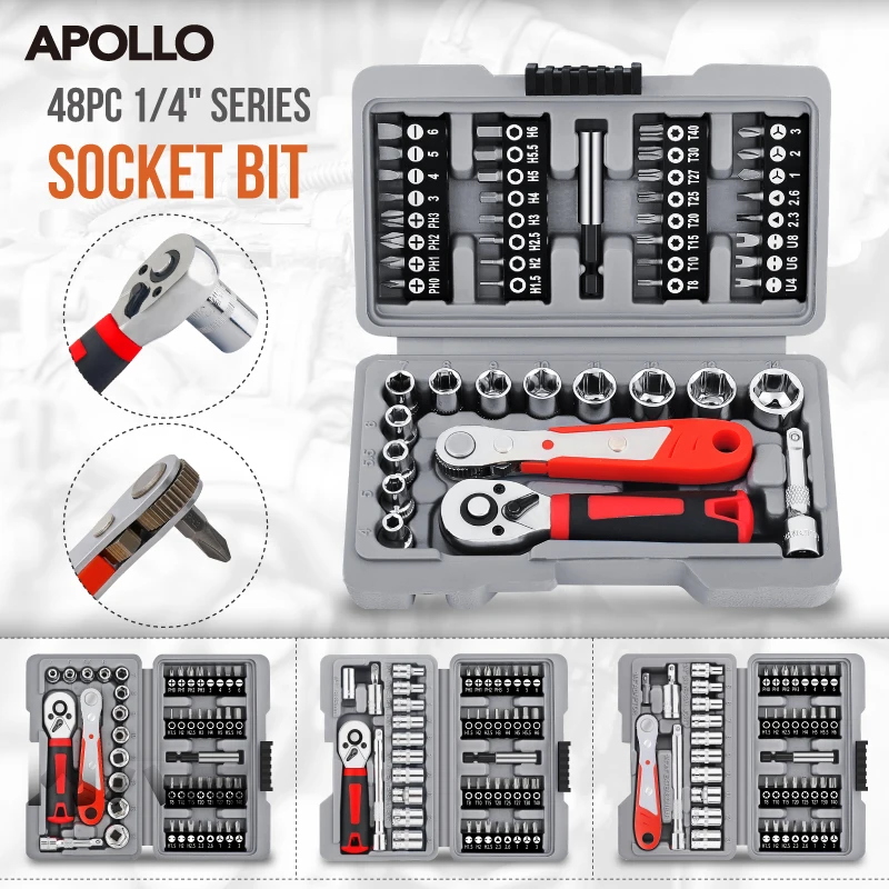 Apollo 48-Piece 1/4…