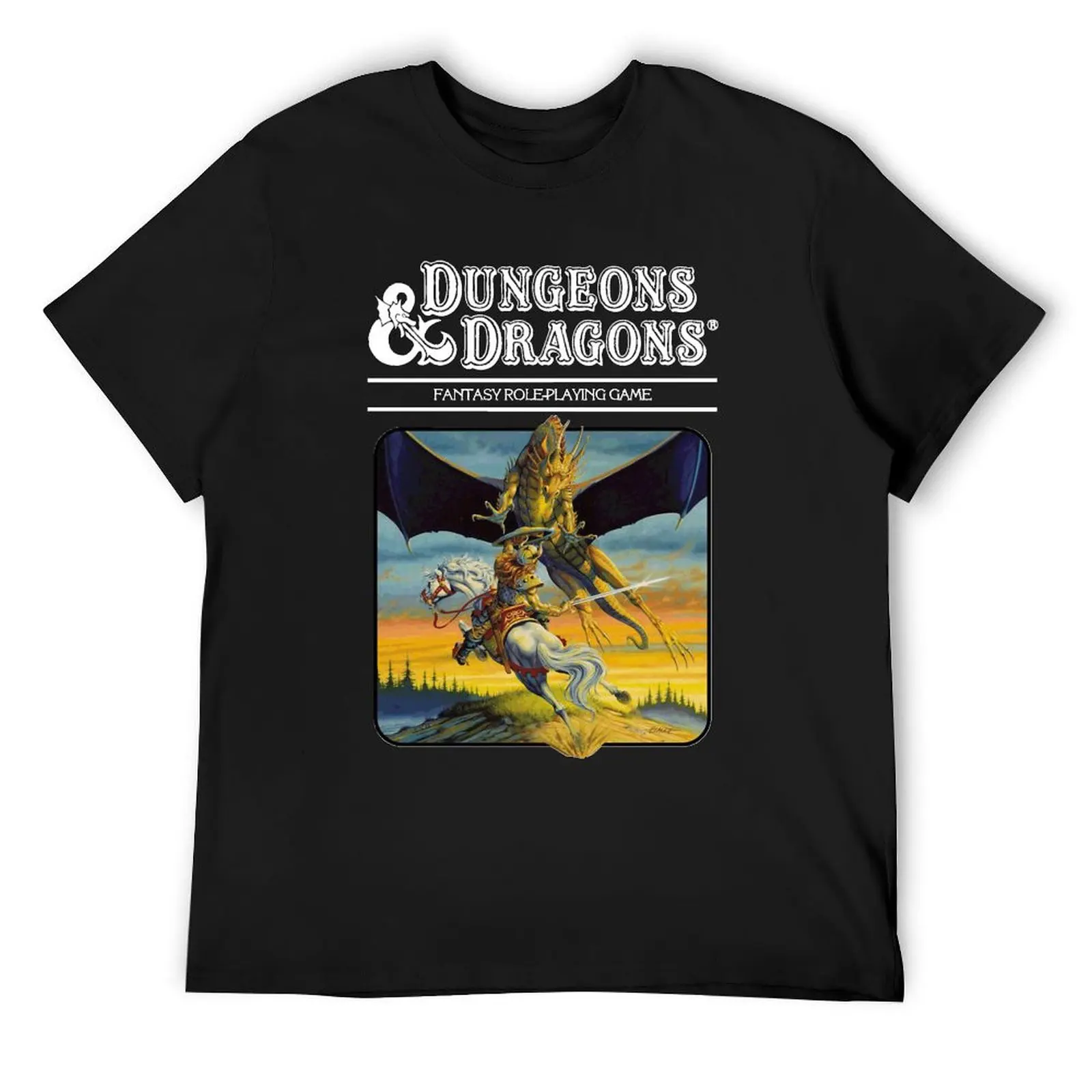 

Dungeons Dragons Expert Set artwork Classic T-Shirt blue lock new edition designer t shirt men