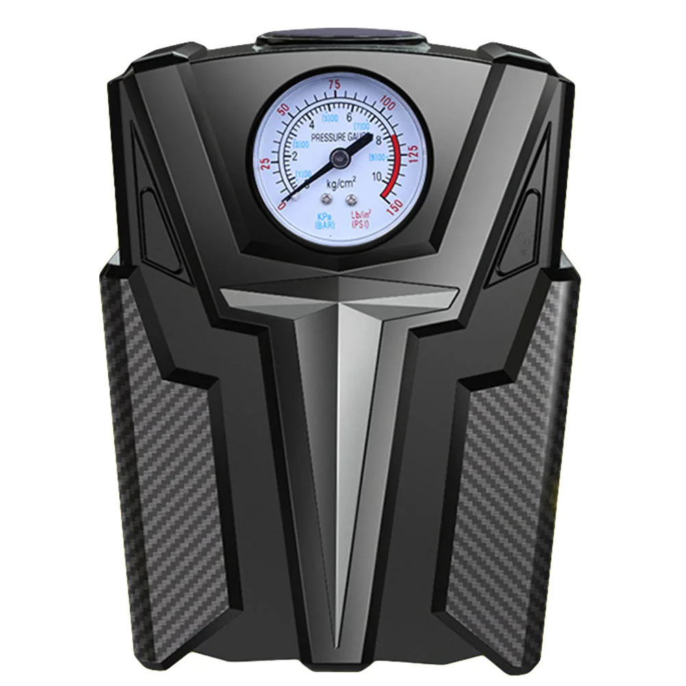 

Portable Car Inflatable Pump 12V Black Electric Compressor Durable Large Flow Tyre Inflator for Cars Motorcycles Bicycles Rubber
