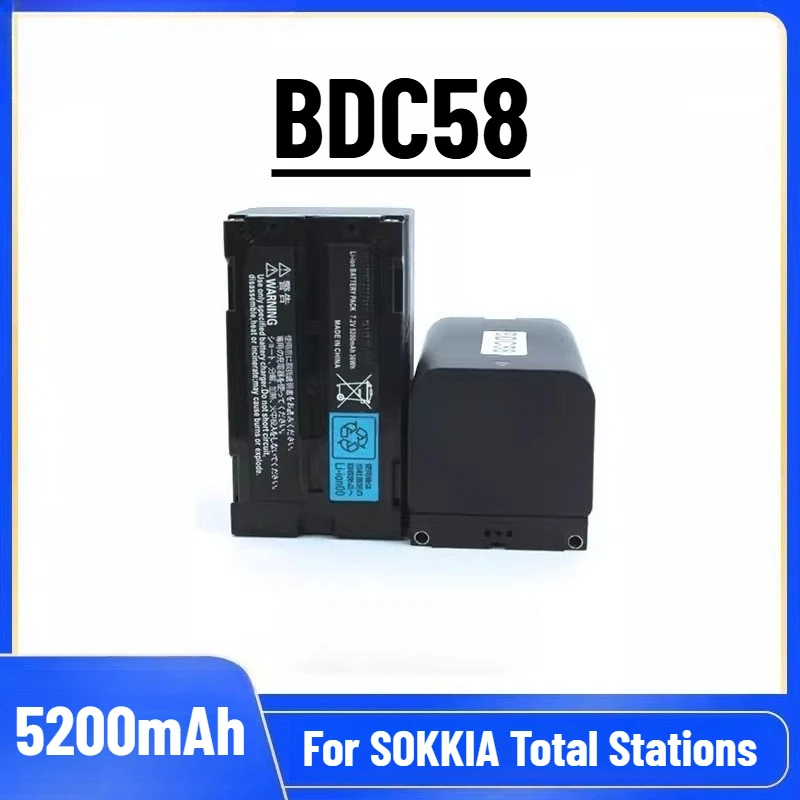 

BDC58 for SOKKIA Total Stations SRX/NET/SET X/SDL1X Battery