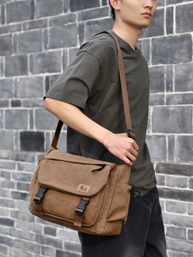 

Lightweight Large Capaci Canvas Bag Versatile Commuting Traveling Busin Casual Leisure oulder Bag Trendy Brand