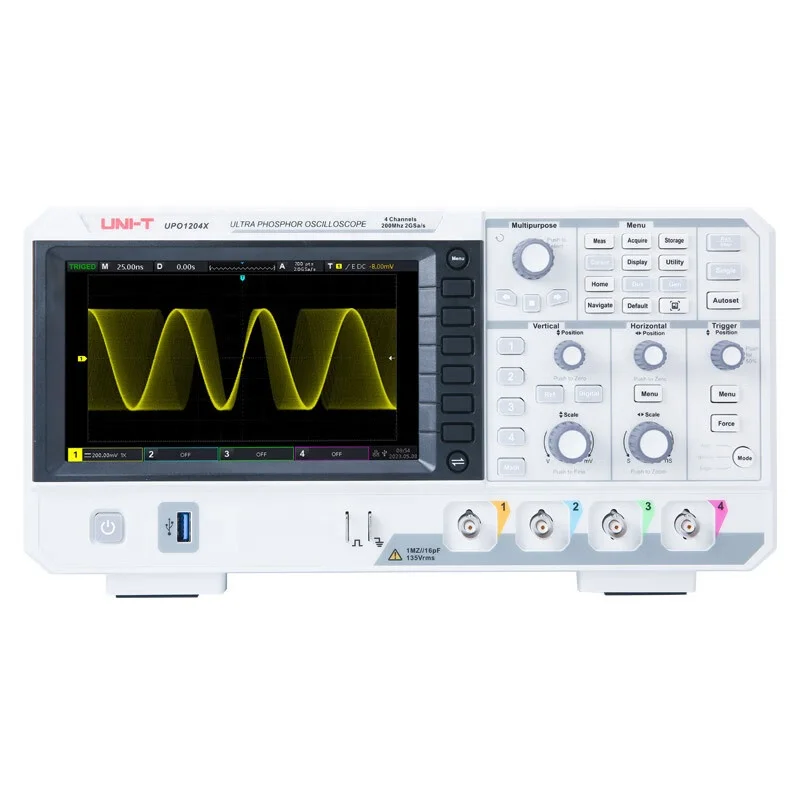 UNI-T UPO1104X UPO1204X UPO1204X-E Digital Storage Oscilloscope